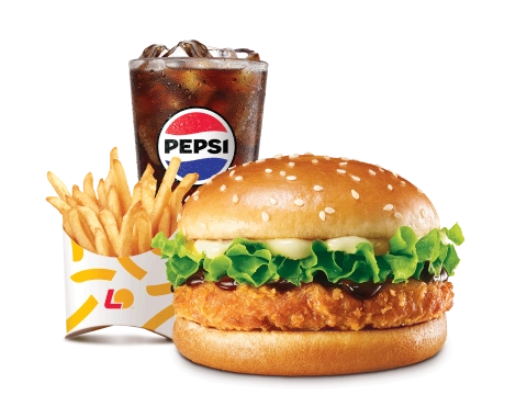 치킨버거 세트