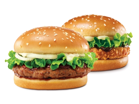 [리아]데리버거+치킨버거