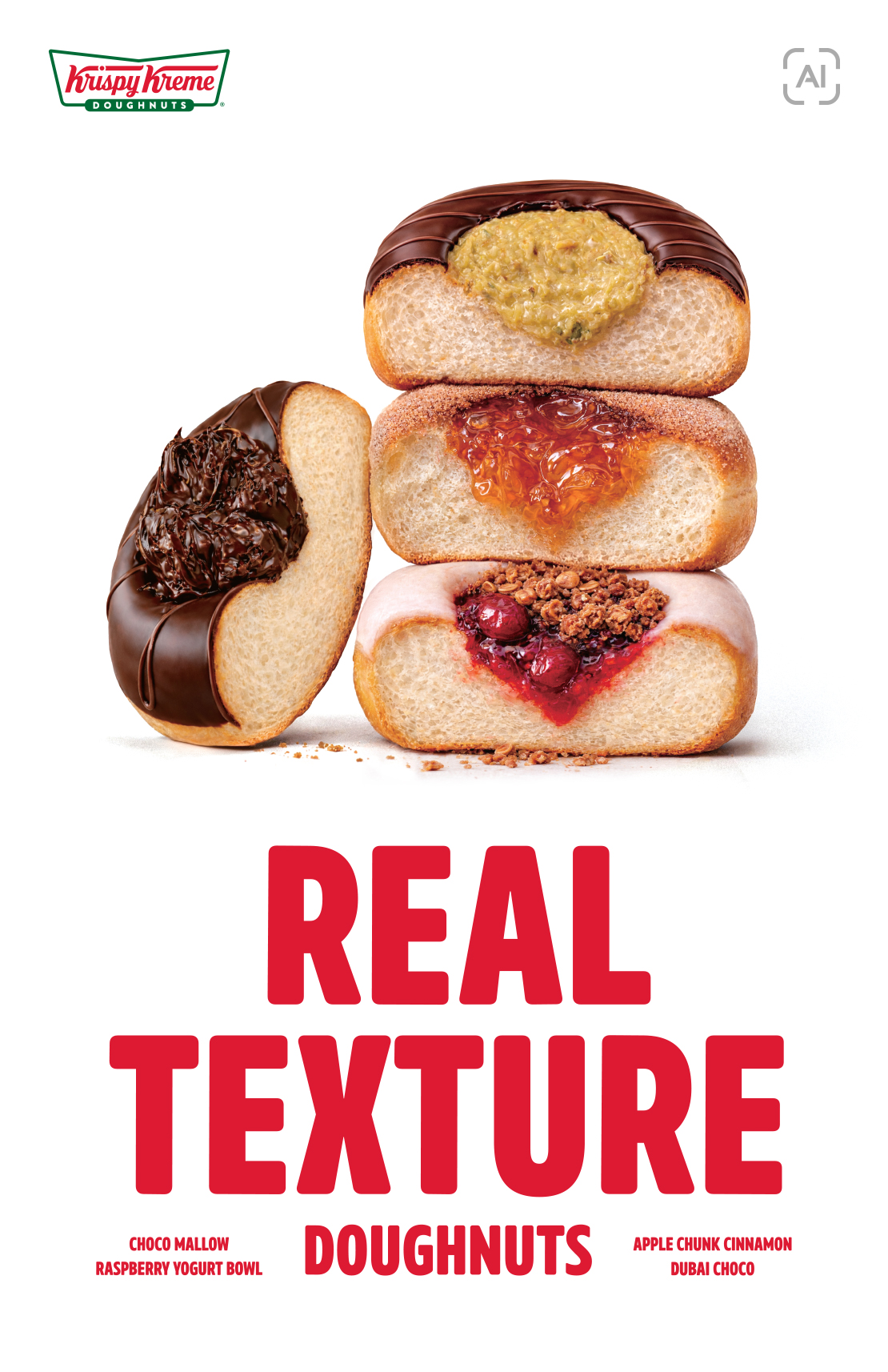 REAL TEXTURE DOUGHNUTS 아래 상세내용 참고